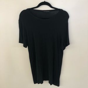 Brandy Melville Black T-Shirt Dress